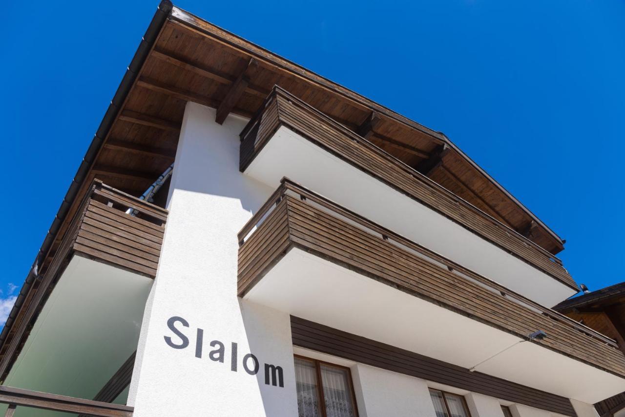 شقة Haus Slalom Saas Fee المظهر الخارجي الصورة