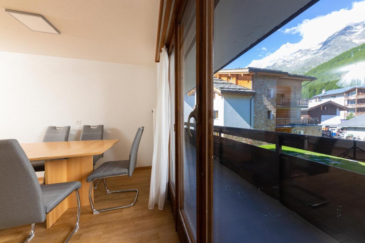 شقة Haus Slalom Saas Fee المظهر الخارجي الصورة