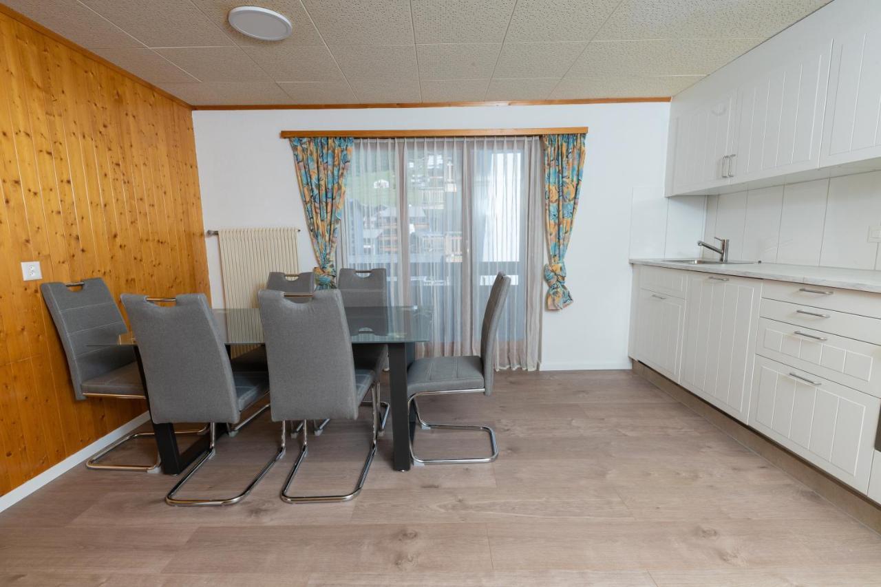 شقة Haus Slalom Saas Fee المظهر الخارجي الصورة