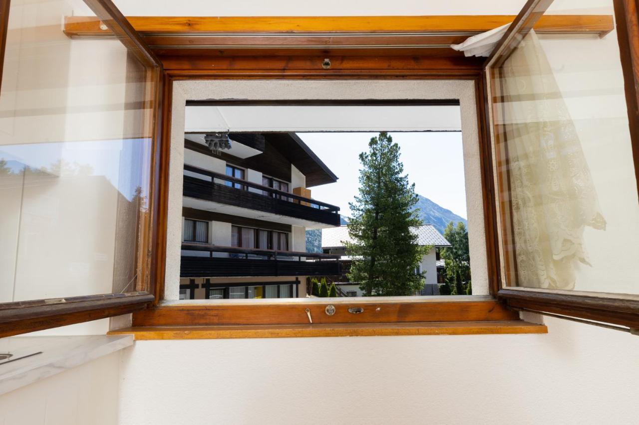 شقة Haus Slalom Saas Fee المظهر الخارجي الصورة