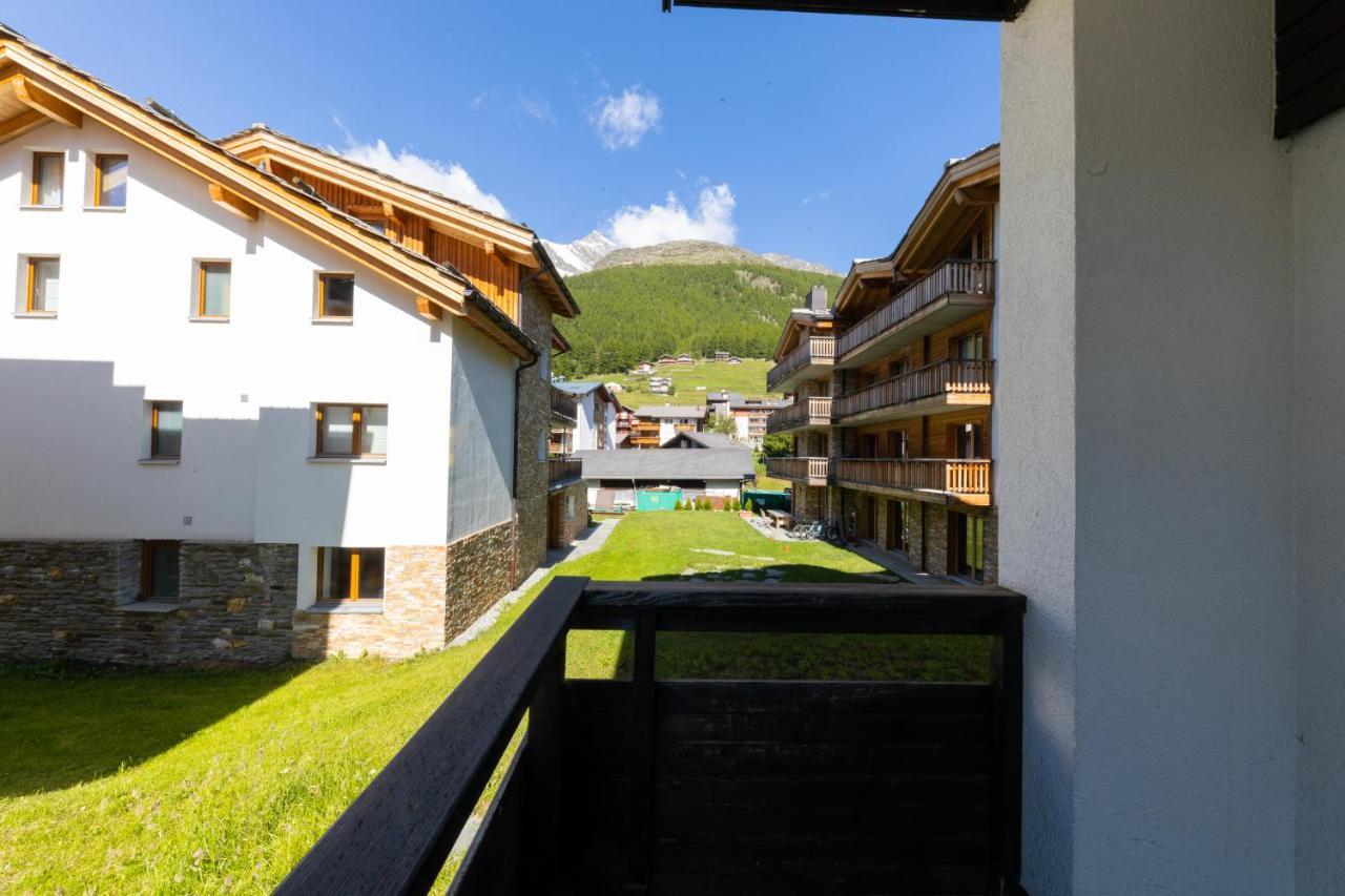 شقة Haus Slalom Saas Fee المظهر الخارجي الصورة