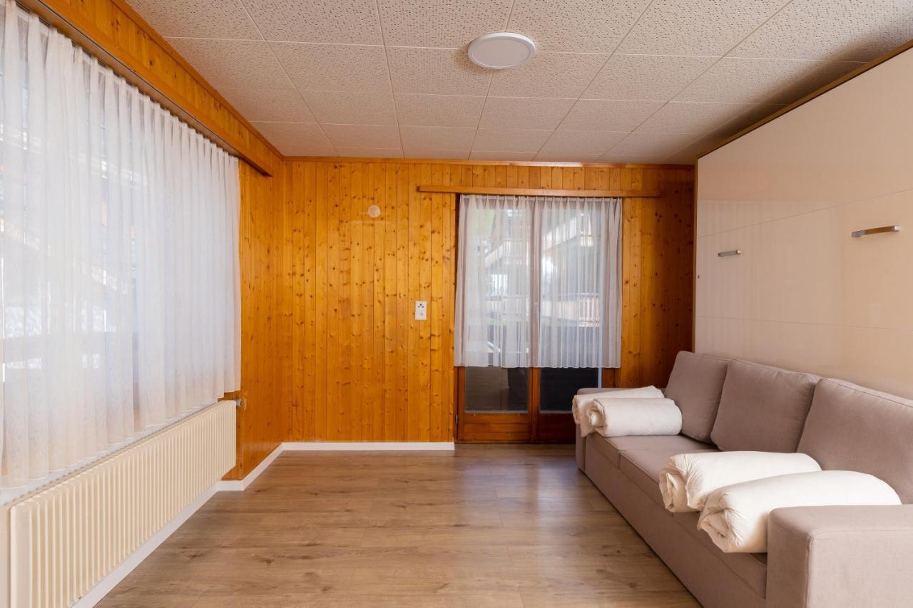 شقة Haus Slalom Saas Fee المظهر الخارجي الصورة