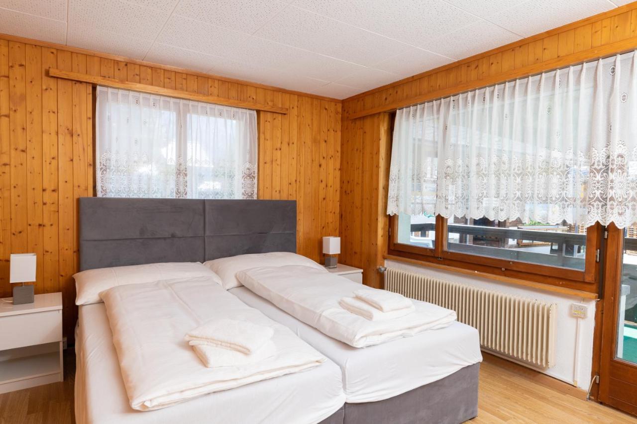 شقة Haus Slalom Saas Fee المظهر الخارجي الصورة