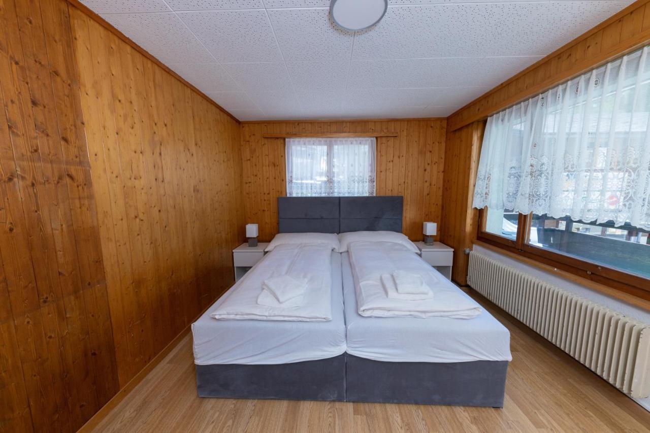 شقة Haus Slalom Saas Fee المظهر الخارجي الصورة