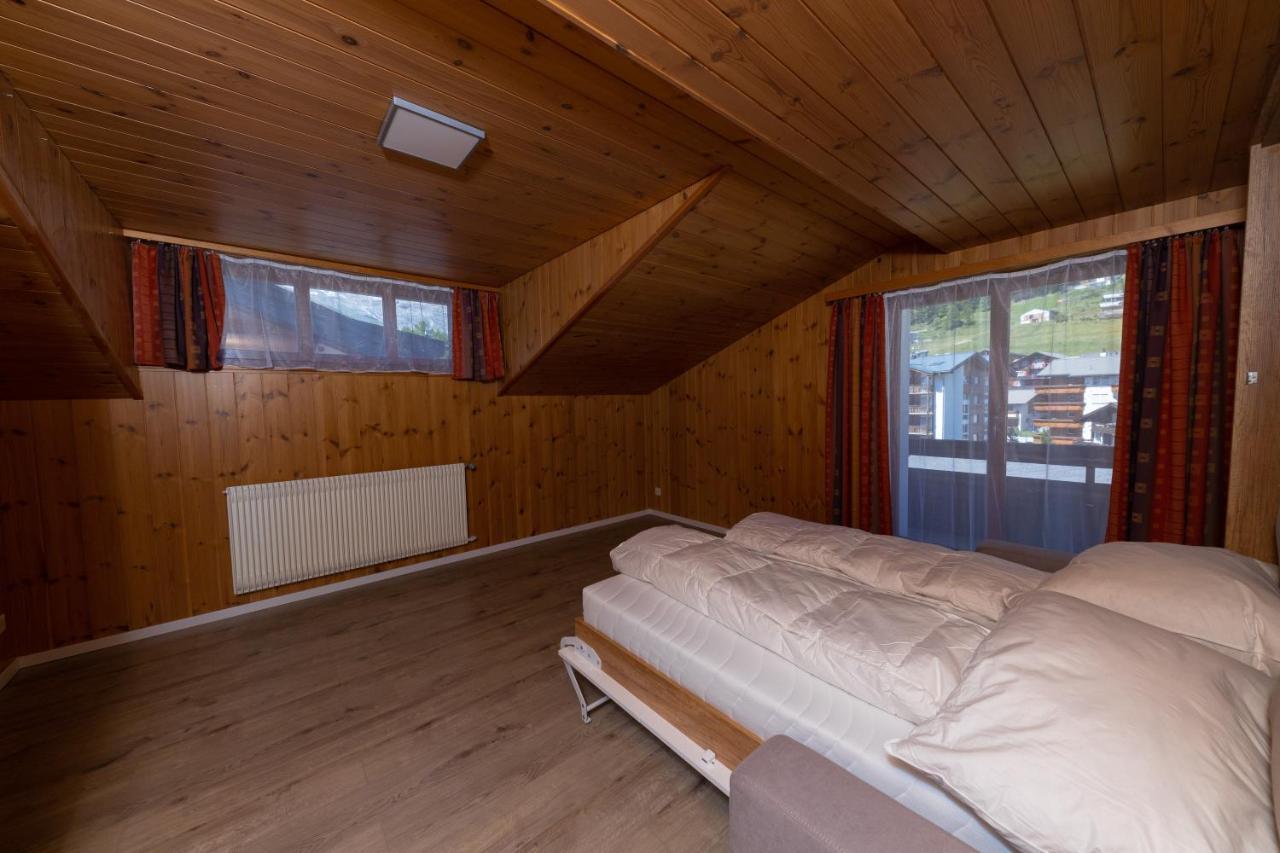 شقة Haus Slalom Saas Fee المظهر الخارجي الصورة