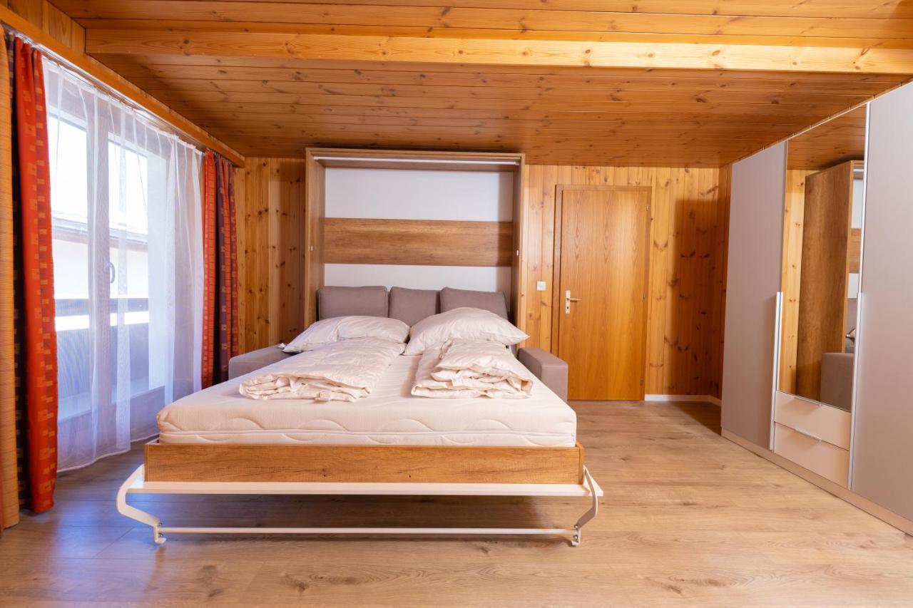 شقة Haus Slalom Saas Fee المظهر الخارجي الصورة