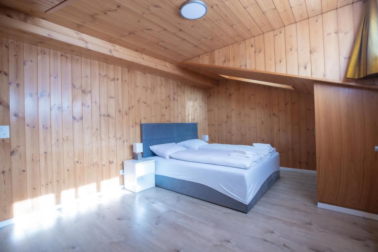 شقة Haus Slalom Saas Fee المظهر الخارجي الصورة
