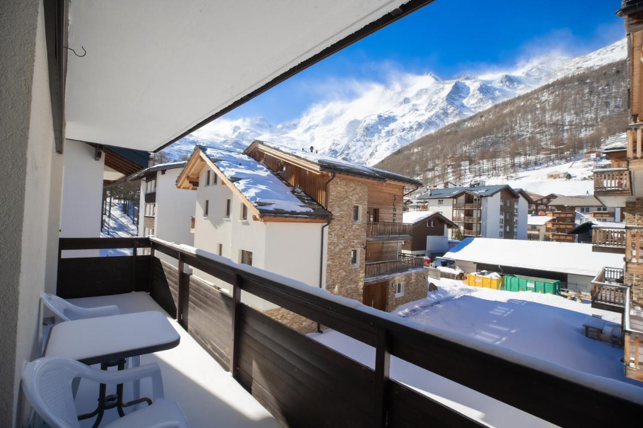 شقة Haus Slalom Saas Fee المظهر الخارجي الصورة