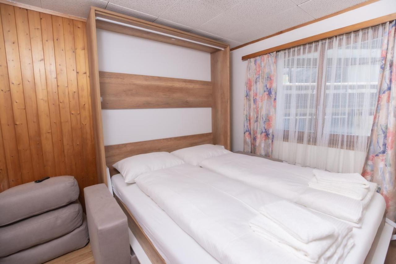 شقة Haus Slalom Saas Fee المظهر الخارجي الصورة