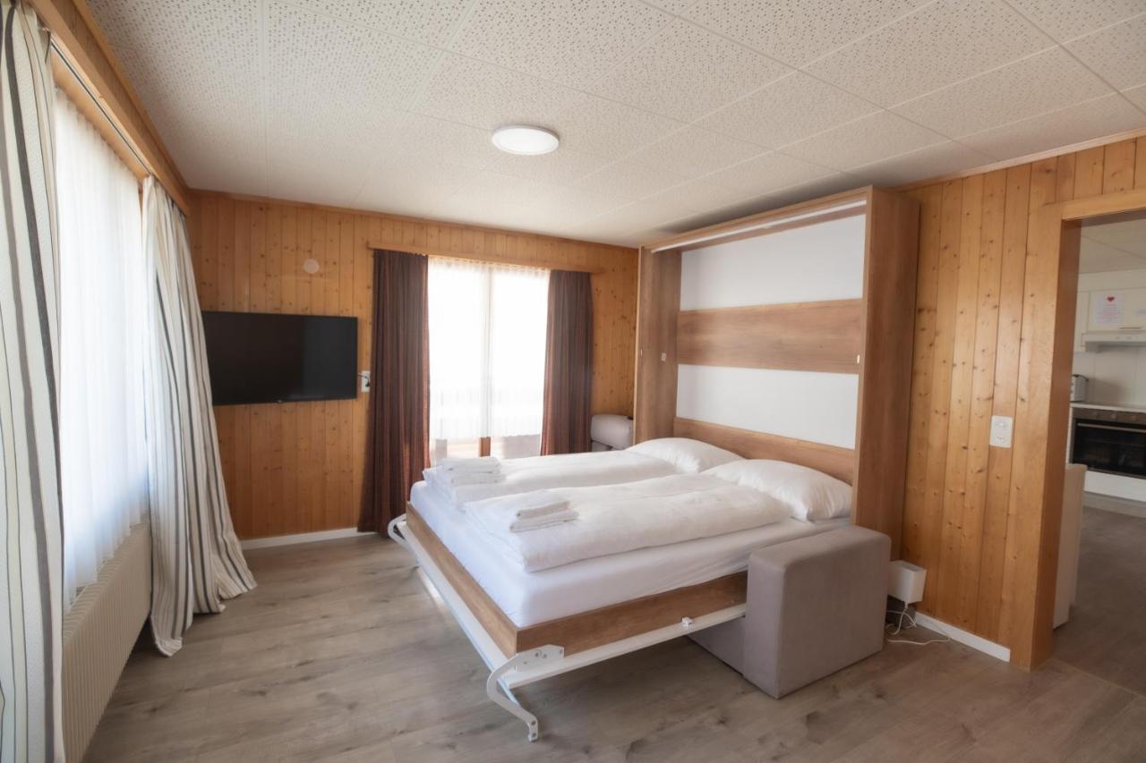شقة Haus Slalom Saas Fee المظهر الخارجي الصورة