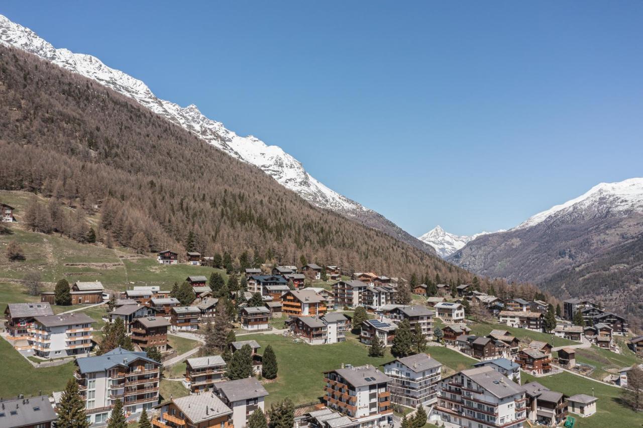 شقة Haus Slalom Saas Fee المظهر الخارجي الصورة